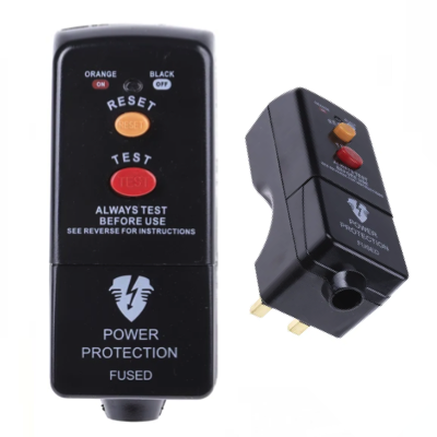 Masterplug RCD Adaptor Plug MP PRCDKB